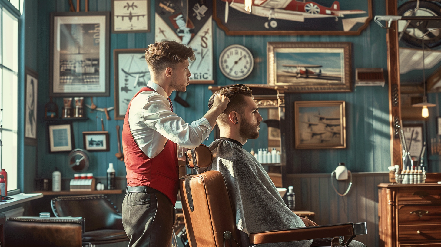 Aviator Beard Trim & Shape